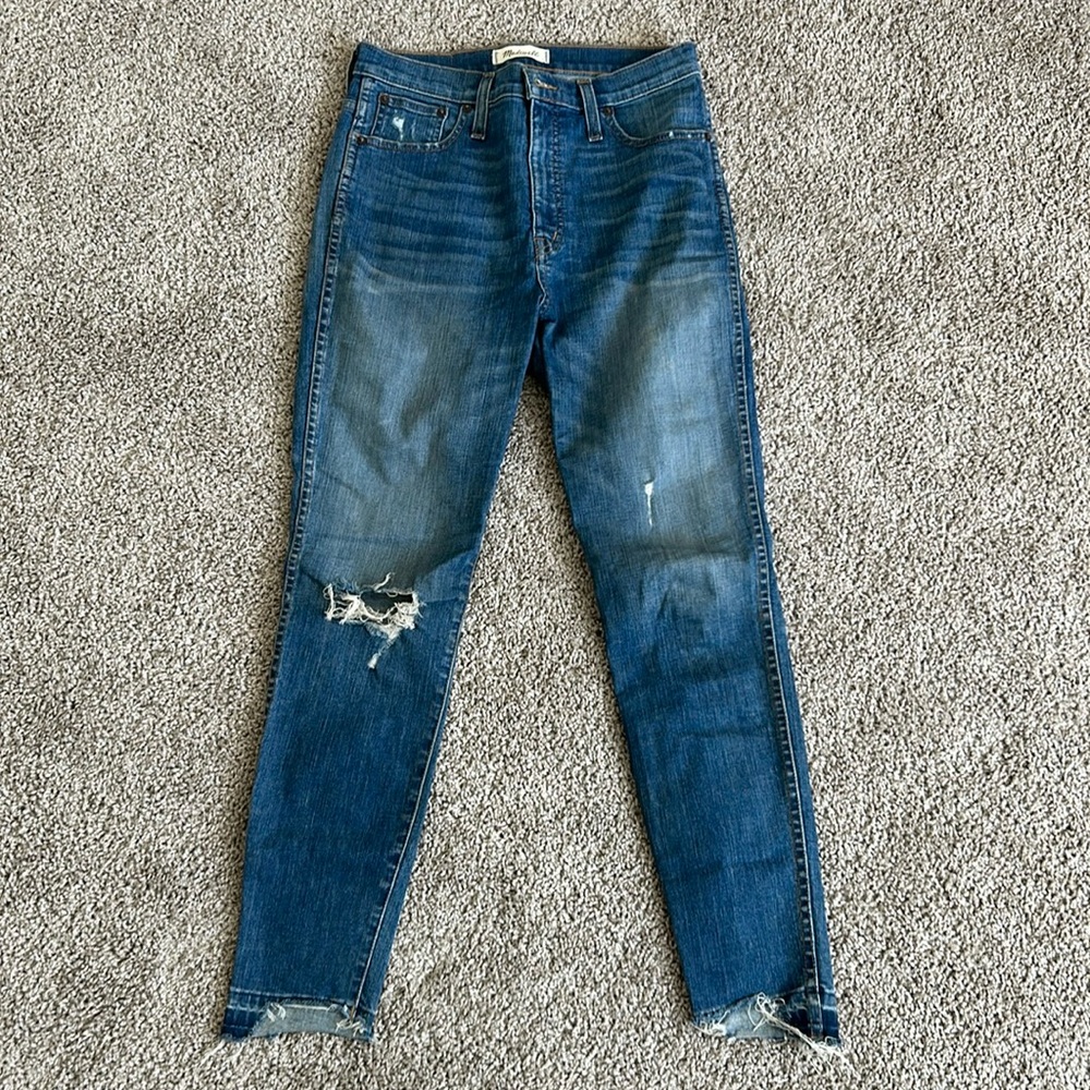 Madewell High Rise Skinny Jeans